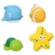 Набор для ванной Eddy Toys Морские животные, 4 игрушек foto