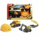Set de joaca Dickie Volvo, Echipament special in constructie cu 2 masini