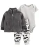 Carter's Set 3 piese Hanorac, body si pantaloni Camuflaj foto