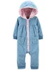 Carter's Salopeta fleece Vulpe foto