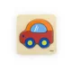 Puzzle din lemn Viga Toys Masina foto