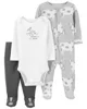 Carter's Set 3 piese Pantaloni, body si pijama Vacute foto