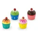 Set de briose din lemn Viga Toys, 4 buc. foto