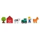 Деревянный игровой набор дополнение для железной дороги Viga Toys Ферма