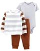 Carter's Set 3 piese Bluza, body si pantaloni Dungi foto