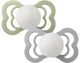 Set suzete ortodontice din silicon BIBS Couture Sage Glow & Cloud Glow (6-18 luni), 2 buc. foto