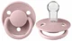 Suzeta rotunda BIBS De Lux Pink Plum din silicon (0-36 luni) foto