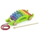 Xilofon-jucarie de tras din lemn Viga Toys, Crocodil foto