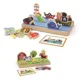 Joc educativ din lemn Viga Toys, Spatiu si Distanta foto