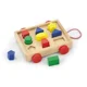 Carucior sortator de forme geometrice din lemn Viga Toys foto