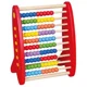 Jucarie de socotit din lemn Viga Toys Abac, bile colorate foto