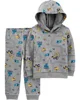 Carter's Set 2 piese Pantaloni si bluza Constructii foto