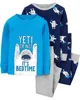 Carter's Set 2 pijamale Yeti foto