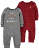 Carter's Set 2 pijamale Veverita