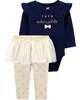 Carter's Set 2 piese Adorabila - body si colanti cu fustita tutu foto