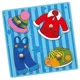 Puzzle cu maner in cadru de lemn Viga Toys foto