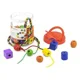 Margele de sortat Viga Toys in cutie din plastic, 30 buc. foto