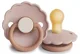 Suzeta rotunda din latex FRIGG Daisy Biscuit (0-6 luni) foto