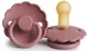 Suzeta rotunda din latex FRIGG Daisy Dusty Rose (6-18 luni) foto