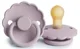 Suzeta rotunda din latex FRIGG Daisy Soft Lilac (6-18 luni) foto