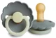 Круглая латексная пустышка FRIGG Daisy French Gray Night (6-18 мес.) foto