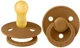 Suzeta rotunda BIBS Caramel din latex (6-18 luni) foto