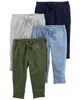 Carter's Set 4 piese Pantaloni uni