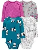 Carter's Set 4 piese Body Panda foto