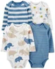 Carter's Set 4 piese Body Elefanti foto