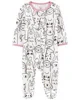 Carter's Pijama cu fermoar reversibil Animale foto