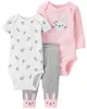 Carter's Set 3 piese Pantaloni si 2 body Iepuras foto