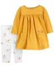 Carter's Set 2 piese Rochita cu buline si pantaloni foto