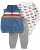 Carter's Set 3 piese Vesta, body si pantaloni foto