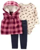 Carter's Set 3 piese Vesta, body si pantaloni foto