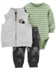 Carter's Set 3 piese Vesta, body si pantaloni foto