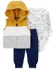 Carter's Set 3 piese Vesta, body si pantaloni Dinozauri foto