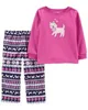 Carter's Set 2 piese Pijama fleece Catel foto