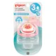 Suzeta ortodontica din silicon Pigeon Piggy marimea M (3+ luni)