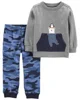Carter's Set 2 piese Pantaloni si bluza Urs Polar foto