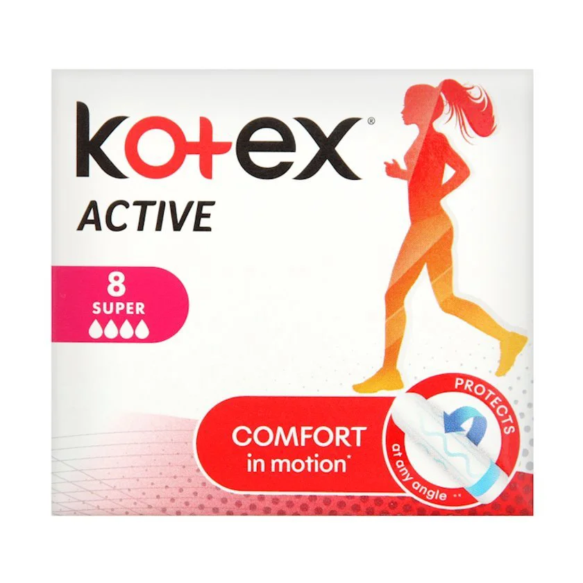 Tampoane igienice Kotex Active Super, 8 buc.