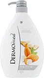 Sapun-crema lichid Dermomed Karite Migdale cu dozator, 600 ml