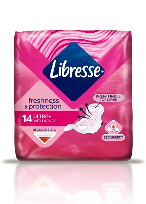 Absorbante Libresse Freshness & Protection Ultra, 14 buc.