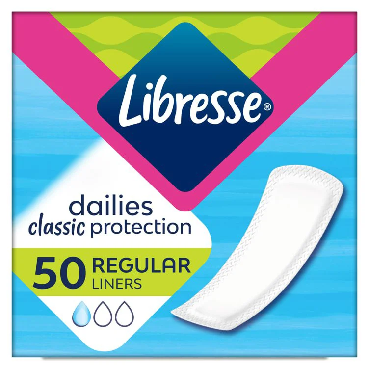 image for Ежедневные прокладки Libresse Dailies Classic Protection Regular, 50 шт. foto