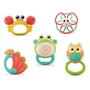 Set jucarii zornaitoare Hola Toys Animale, 5buc