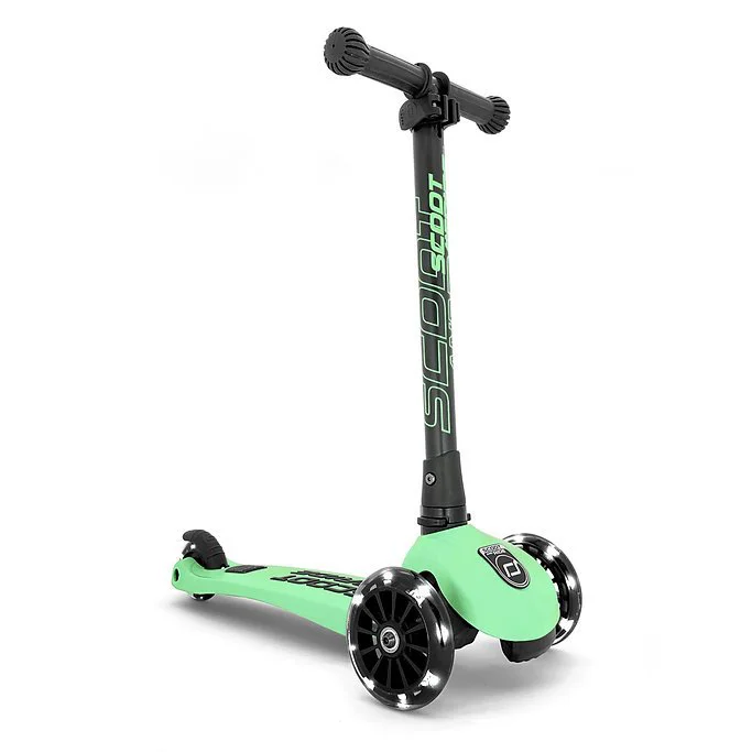 Складной самокат Scoot & Ride HighwayKick 3 Led Kiwi foto