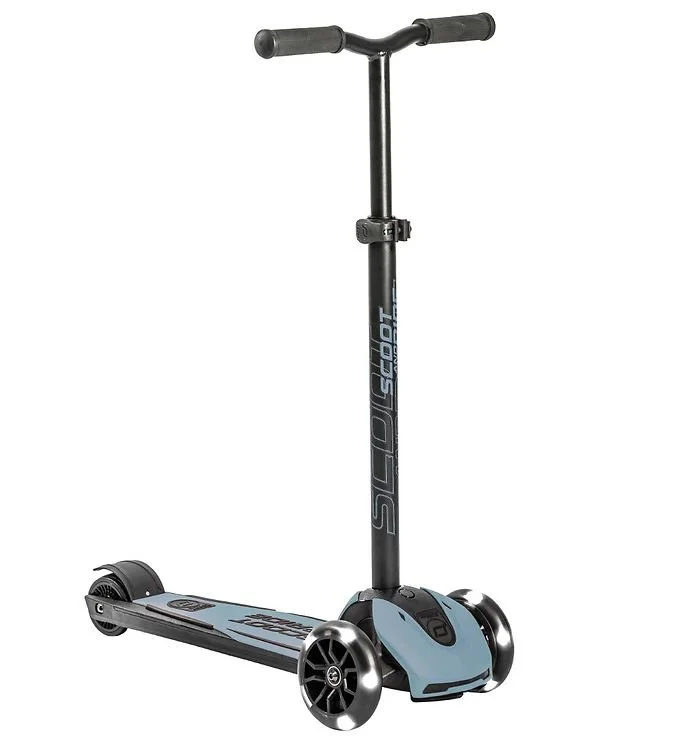 Cамокат cкладной Scoot & Ride HighwayKick K5 Led Steel foto