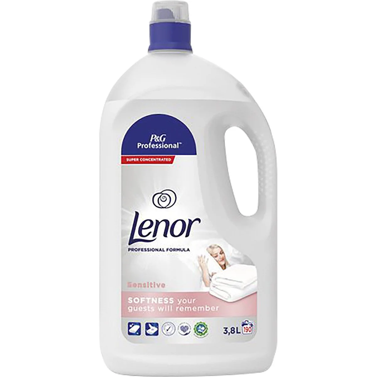 Balsam de rufe Lenor Professional Sensitive, 4,75 L