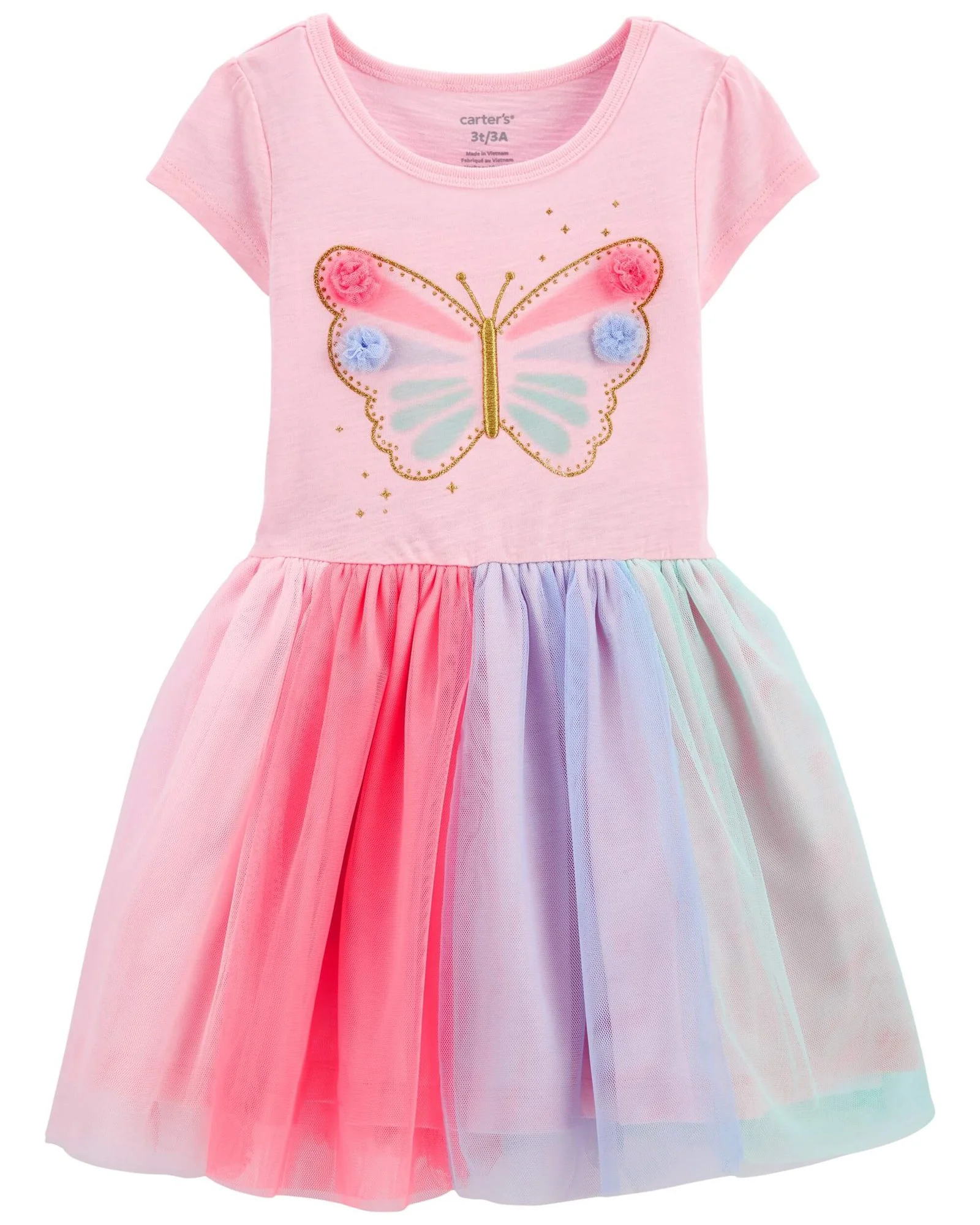 Carter's Rochie tutu Fluturas foto