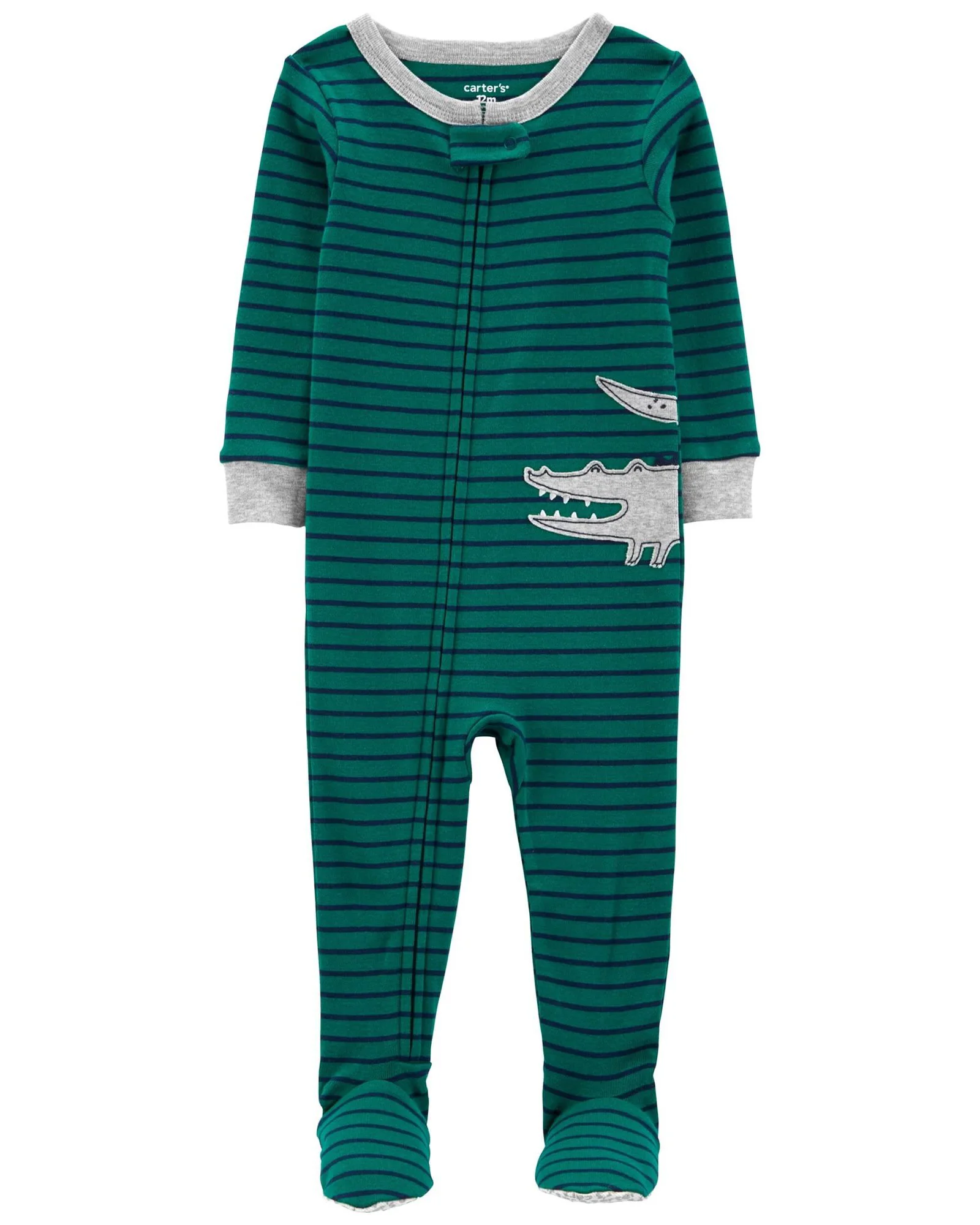 Carter's Pijama cu fermoar Aligator foto