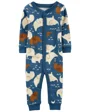 Carter's Pijama cu capse Elefant foto